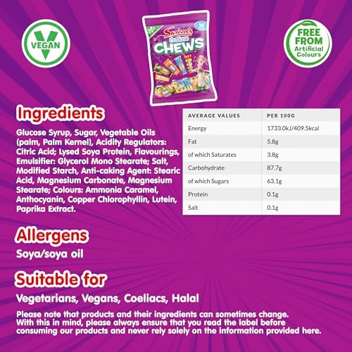 Swizzels Curious Chews 134G (Pack of 1)