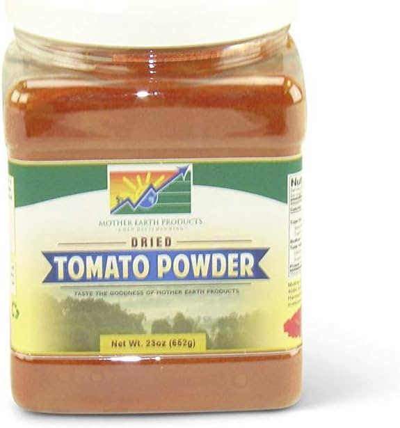 Mother Earth Products Dried Tomato Powder, Quart Jar