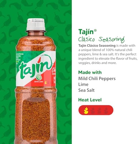 Tajin Clásico Chile Lime Seasoning 14 oz (Pack of 1)