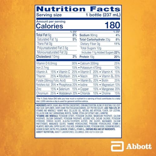 PediaSure SideKicks, Kids Protein Shake, With Key Nutrients and Protein to Help Fill Nutrient Gaps, Vanilla, 8-fl-oz Bottle, Pack of 24