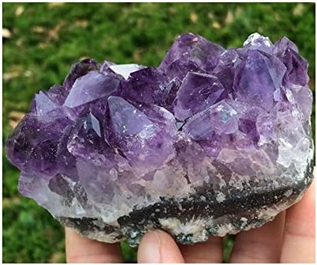 Health & Household Natural Amethyst Beautiful Purple Quartz Geode Crystal Cluster Specimen