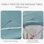 Pink,70x185cm(S),LDLCYCN Cooling Massage Table Mattress Pad with Face Hole Thin Massage Table Mattress Topper with Elastic Band Lash Bed Cushion Spa Beauty Table Bed Pad for Summer Washable