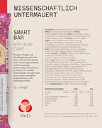 PhD Smart Bar-High Protein Low Sugar Bar, Birthday Cake, 64 g, Pack of 12