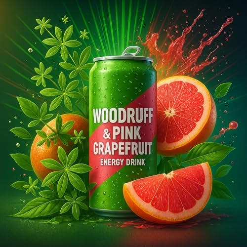 Energy Drink Woodruff & Pink Grapefruit Flavor Concentrate – Vegan – Sasami – 100ml