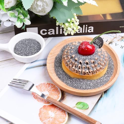 Silver Sprinkles Sanding Sugar for Baking, 6.35 oz Edible Sparkling Sugar Crystals for Cake Cupcake Cookie Ice Cream Topping