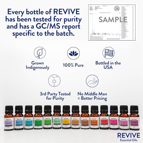 Juniper Berry Essential Oil by Revive Essential Oils - 100% Pure Therapeutic Grade, for Diffuser, Humidifier, Massage, Aromatherapy, Skin & Hair Care