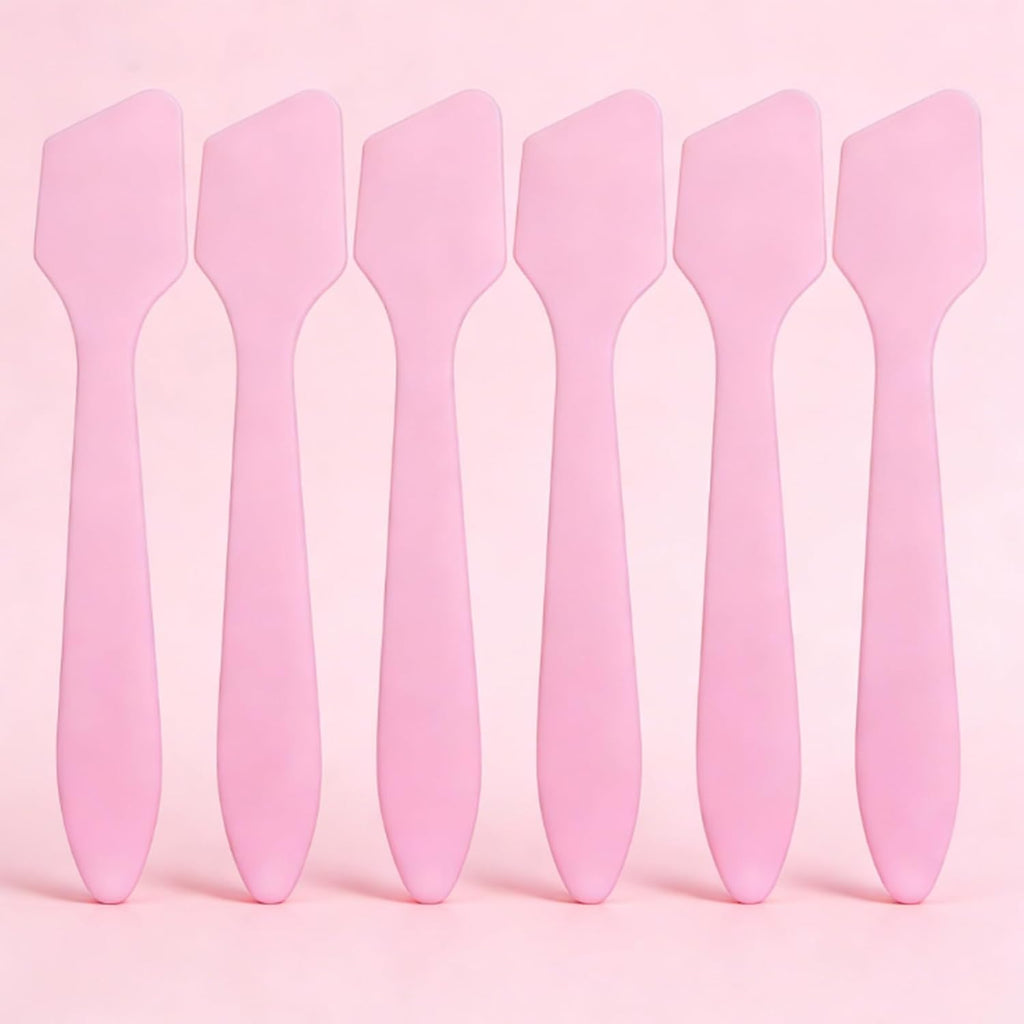 100PCS Makeup Spatula，Multi-Functional Facial Spatula for Cream Eyeshadow Pigment Dispensing，Esthetician Supplies，Disposable Mini Spatula Lotion Applicator，Stocking Stuffers