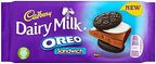 Cadbury Dairy Milk Oreo Sandwich chocolate Bar 92g (Pack of 4)
