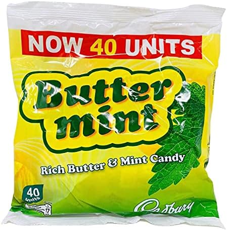 Butter Mint - Rich Butter and Mint Candy [40 pieces]