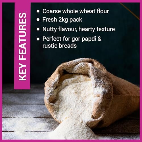 Coarse Wheat Flour (gor papdi flour) - 1kg