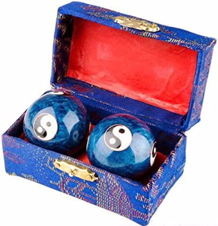 Chinese Health Exercise Stress Baoding Balls Relaxation Therapy YIN YANG Design