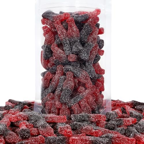 Smarty Stop Sour Cola Bottle Gummy Candy (1 Pound, Cherry)
