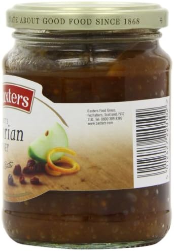 Baxters Traditional Albert's Victorian Chutney 312 g (Pack of 6)