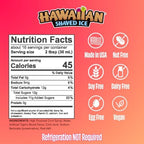 Hawaiian Shaved Ice Syrup Pint, Tiger's Blood Flavor, Great For Slushies, Italian Soda, Popsicles, No Refrigeration Needed, Contains No Nuts, Soy, Wheat, Dairy, Starch, Flour, or Egg Products