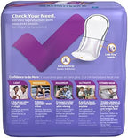 FitRight Incontinence Bladder Control Pads, Moderate Absorbency, 4.3" x 11", 16 Count