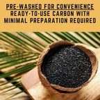 Carbon for Distilleries & Spirits - Activated Carbon Depot – Pre-Washed Granular Coconut-Shell GAC Filtration Media for Spirits – Food-Grade, Ready-to-Use (1, Pounds)