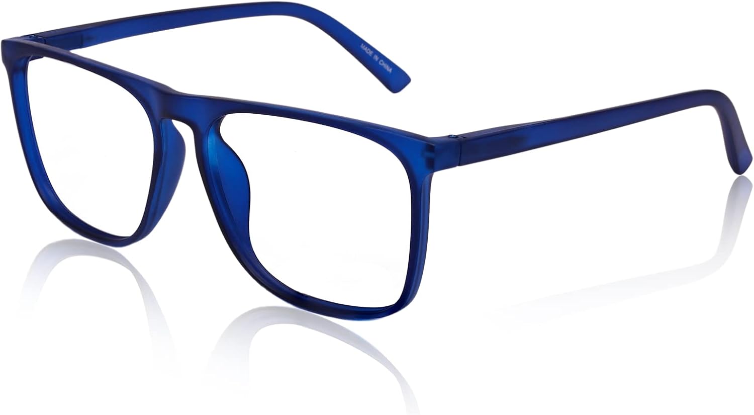 OCCI CHIARI Large Reading Glasses Men Oversized Square Readers Spring Hinge 1.0 1.25 1.5 1.75 2.0 2.5 3.0 3.5 4.0 5.0 6.0