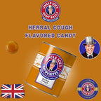 Uncle Joe's Herbal Cough Drops 4.23 Oz Tin (Pack of 3) | Vegan Individually Wrapped Hard Boiled Sweets | Old Fashioned British Hard Candy | English Candy Gift Tin | Natural Flavors, Imported from UK