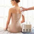 Master Three Bottle Massage Oil Warmer Lotion Warmer Dispenser Heated for Body Cream Heating Device for Massage Therapy & Personal Use- Quick Oil & Lotion Warmer Heats up