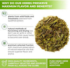 50 Bags Lovage Leaf Herb Tea (Levisticum Officinale) – 50 Count 1.5g Herbal Bags Hoja De Levístico