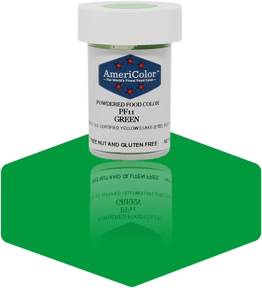 Americolor Powder Food Color, 3gm, Green