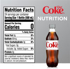 Diet Coke Soda Soft Drink, 16.9 fl oz, 12 Pack
