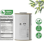 Pack of 2 Extra Virgin Olive Oil Tin, Great Taste Cold Pressed, Intense Flavor, Contains Polyphenols Rich Olive Oil from the Land of Laconia 2X250ml Tin