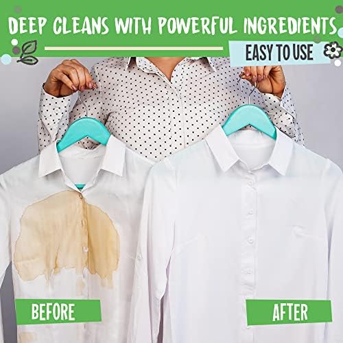 Eco Laundry Detergent Sheets - 80 Loads Laundry Sheets Detergent - 40 No Plastic Jug Washer Soap Sheet - No Mess & Space-Saving Travel Friendly Laundry Detergent