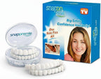 Unisex Adjustable Smile Supports: Natural Comfort Dentures for Men & Women, Snap-On Veneers Teeth Covers for a Confident, Beautiful Smile