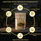 Al'Ard Premium Palestinian Za'atar Spice Blend 0.5lb/226g, Authentic Zaatar Seasoning with Thyme Sumac Sesame Seeds, Mediterranean Seasoning for Bread, Dips and Salad, Middle Eastern Herbs