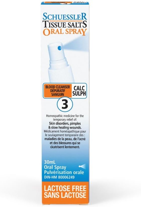 SCHUESSLER Tissue Salts Calc Sulph Spray, 30 ML