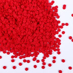 Edible Red Sprinkle for Cake Decorating, Red Confetti Sprinkles, Round Sprinkles, Perfect for Baking, Cake, Cupcakes, Macarons, waffles, Ice Cream, and Cookies(120g/4.23oz)