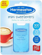 12 x Hermesetas Mini Sweeteners 300 Tablets 4.5g