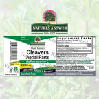 Nature's Answer Alcohol-Free Cleavers Herb, 1-Fluid Ounce