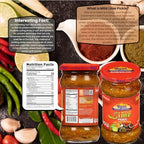 Rani Lime Pickle Mild (Achar, Indian Relish) 10.5oz (300g) Glass Jar ~ Vegan | Gluten Free | NON-GMO | No Colors | Popular Indian Condiment, Indian Origin