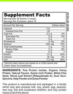 Casa de Sante Vegan Protein Vanilla - GLP-1 Support Low FODMAP Gut Friendly Plant Protein Powder - 21g Protein - MD PhD Formulated - Pea Hemp Sacha Inchi - 16 oz