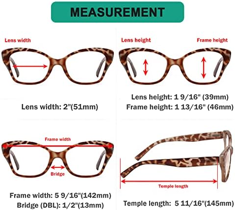 Eyekepper Reading Glasses for Women Cateye Ladies Readers - Tortoise +1.75