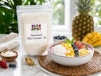 Sweetened Flake Coconut - 1 lb Bulk Bag of a Premium Baking Ingredient. Fresh Shredded Gourmet Dessert Topping