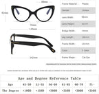 Oversized Cat Eye Reading Glasses for Women Fashion Cute Blue Light Blocking Computer Readers(3-Pair,2.50)