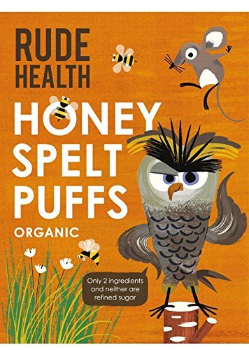 Rude Health Organic Honey Spelt Puffs 175g (Pack of 4)