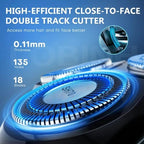 SH70/71 Replacement Heads Blades Fit for Philips Norelco Series 7000, New Upgraded SH70 Double Blades for norelco 7000 Replacement Heads