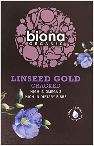 Biona Organic Cracked Linseed Gold (500g) - Pack of 6