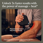 TheraGun Mini Plus Massage Gun by Therabody - Portable Massage Enhanced with Heat – Travel Essential for Faster Recovery On The Go