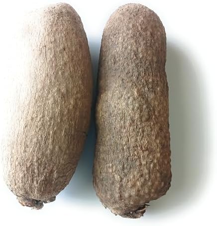 New Fresh Ghana Yam, 7 to 8 lb 2 tubers (Note Item Sold by Weight)