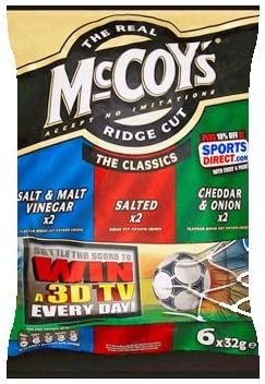 McCoys Classic Variety 6 Pack 210g