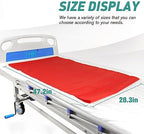 YHK Tubular Slide Sheet for Patient Transfer, Washable Reusable Flat Slide Sheet, Safetysure Transfer Slide for Moving Bedridden Patients, Slides for Cars, Hospital Bed, Home Care (28.3" x 47.2")
