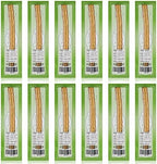 Zenia Sewak Natural Miswak Toothbrush - Vacuum Sealed Natural Flavor Traditional Peelu Toothbrush Stick - for Healthy Gums, Teeth, and Fresher Breath (Pack of 12)