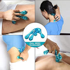 Melonsun Palm Massage Tool - Easier Grip Four-Point Massage Tool, Handheld Trigger Point Deep Tissue Massage Tool for Neck & Back, Full-Body Massage Knob Tool for Pain Relief