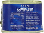 Princes Lean Corned Beef 200 g (Pack of 4)