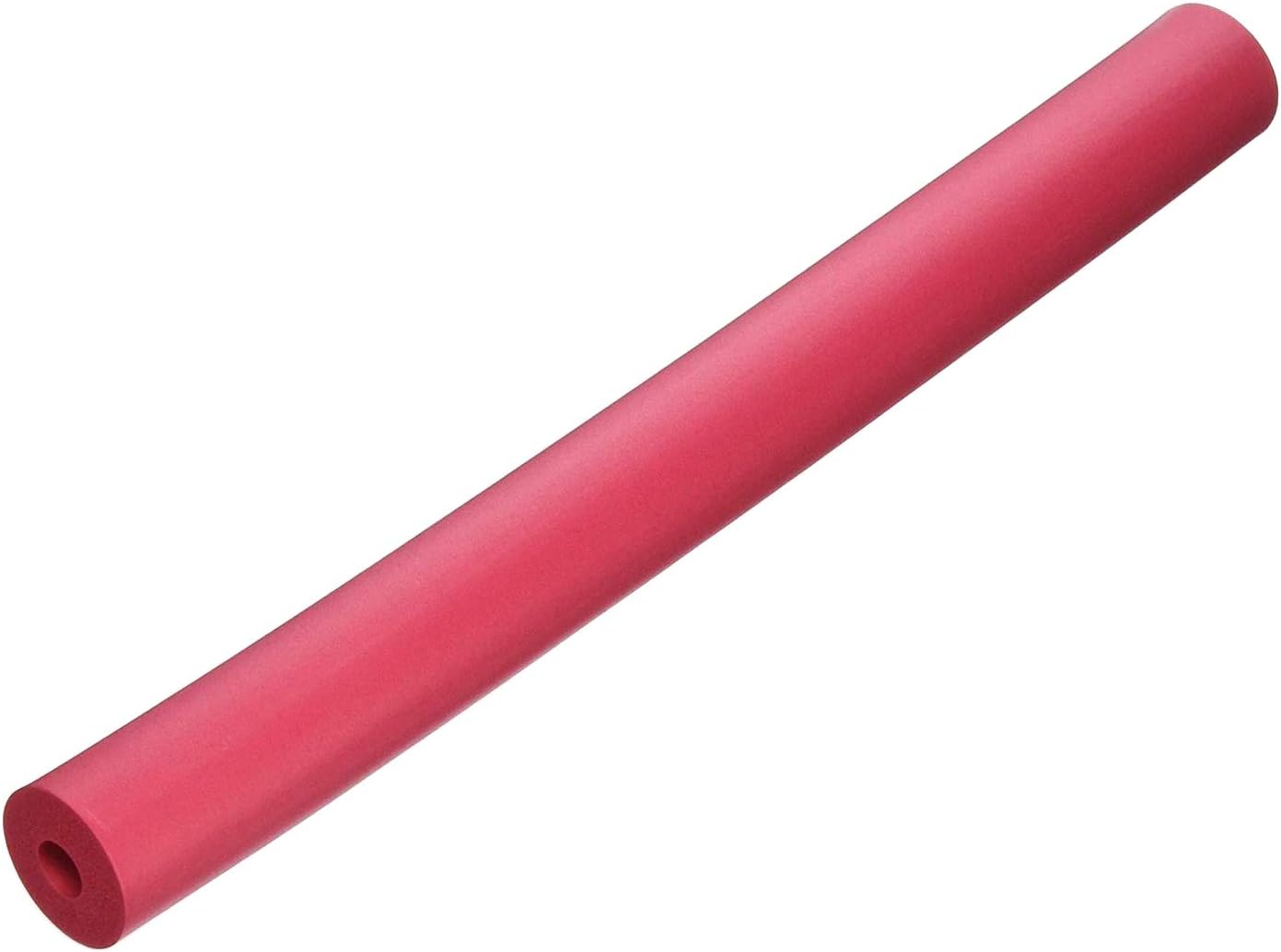 Sammons Preston Foam Tubing for Utensil Handles, Pack of 6 Tubes to Add Grip Assistance & Softness to Any Silverware, Adaptive Eating Tool with Handle, 1 1/8" Diameter with 3/8" Bore, 12" Long, Red